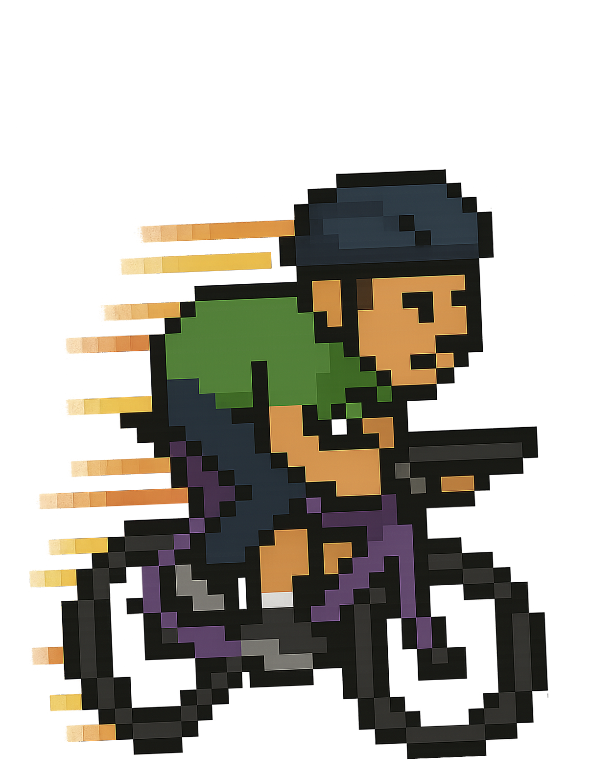 AI coach with helmet riding bike